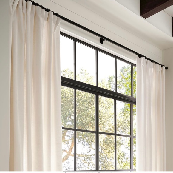 Pottery Barn Other - POTTERY BARN CUSTOM EMERY LINEN CURTAIN, IVORY. 156 x 160